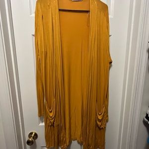 Size XL knee length cozy cardigan